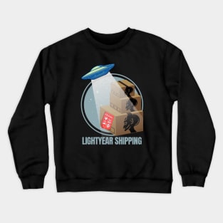 Lightyear Shipping - Funny Alien Crewneck Sweatshirt